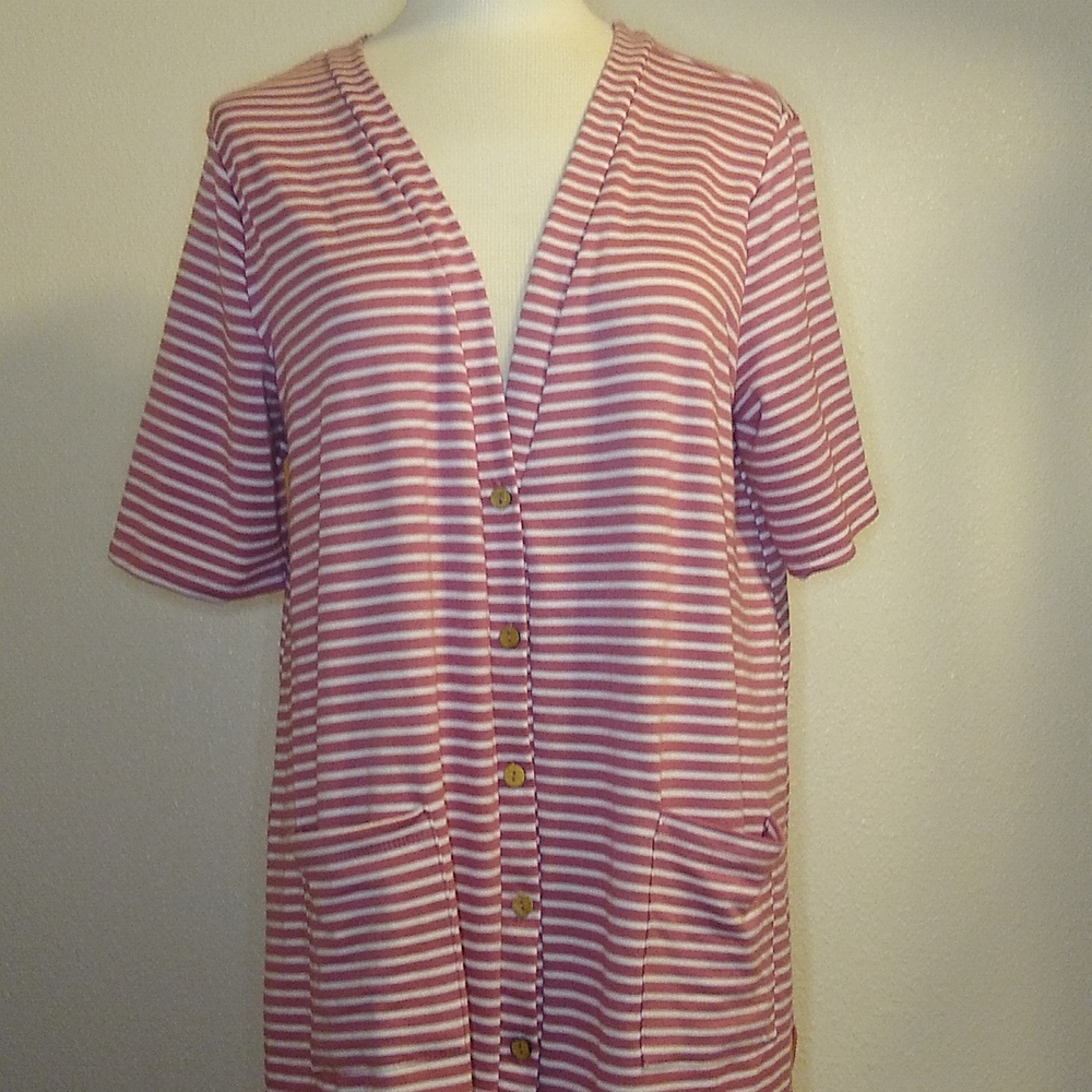 Agnes& Dora button up knit cardigan women's XL EUC